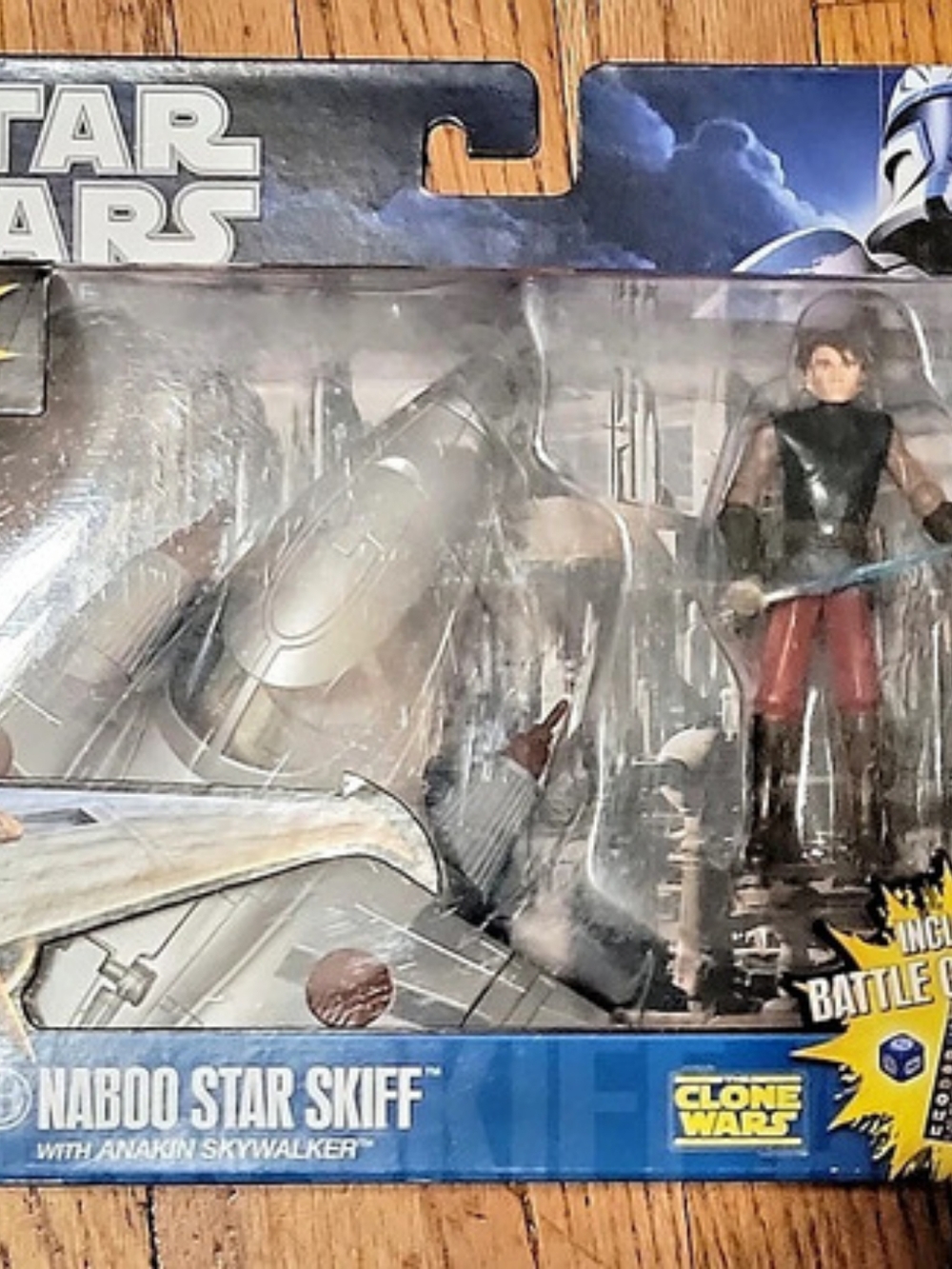 Hasbro Star Wars The Clone Wars Naboo Star Skiff with Anakin Skywalker Set